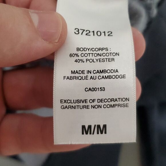 champion medium blue and grey hoodie - Picture 7 of 7